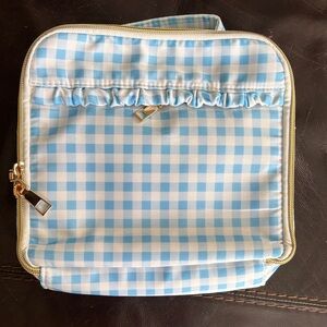 Blue Checkered Women's Bag